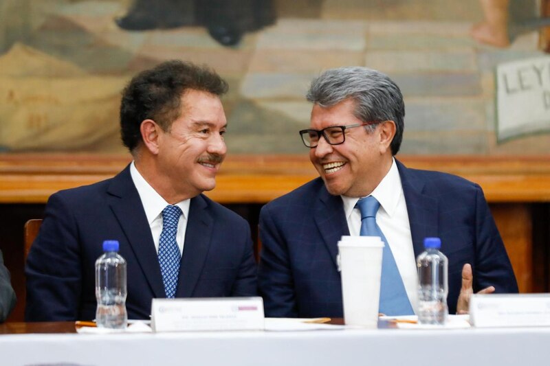 Reunión de trabajo entre el presidente y el vicepresidente