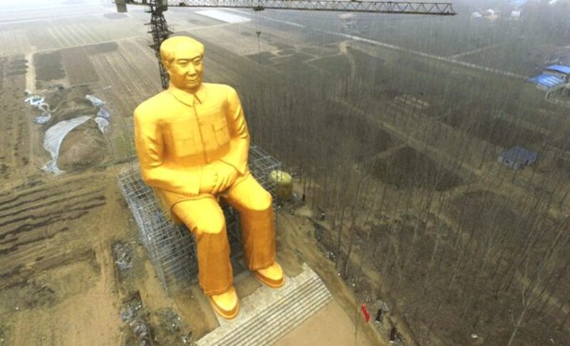 La estatua de Mao Zedong más grande del mundo