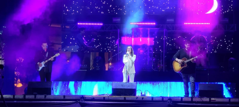 Concierto de música en vivo