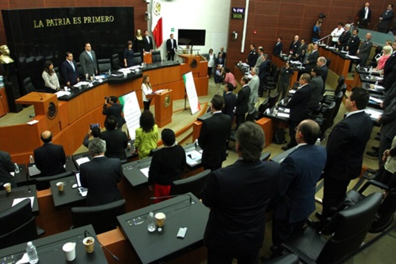 Sesión del Congreso de la Unión