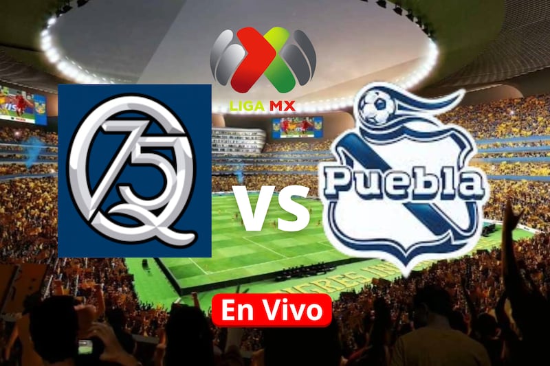 Partido Querétaro vs Puebla en vivio