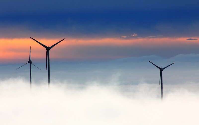 Molinos de viento para generación de energía