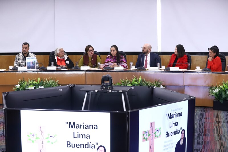 Presentación de la Propuesta de Ley "Mariana Lima Buendía"