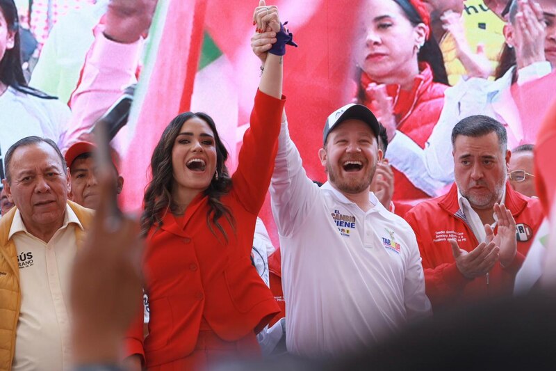 ¡Victoria! Candidata celebra su triunfo en las elecciones