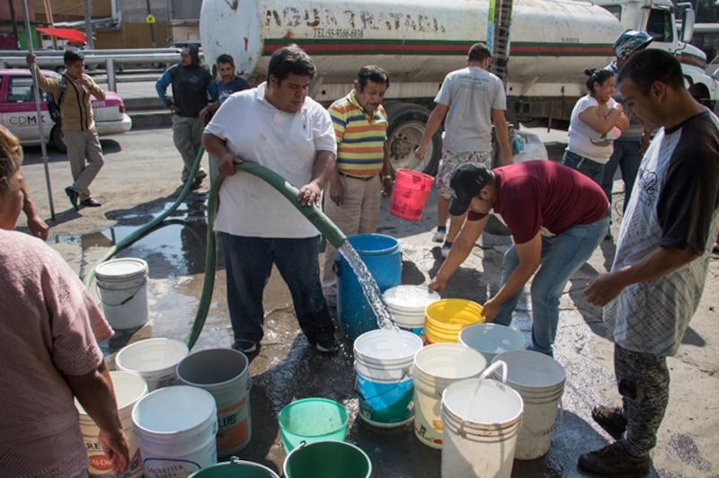 Escasez de agua en México