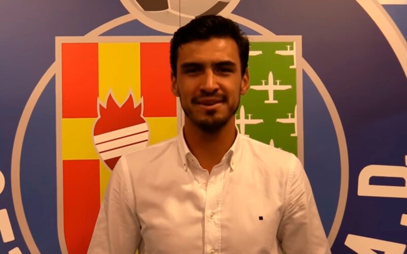 El futbolista ecuatoriano Joao Plata con la camiseta del Real Oviedo