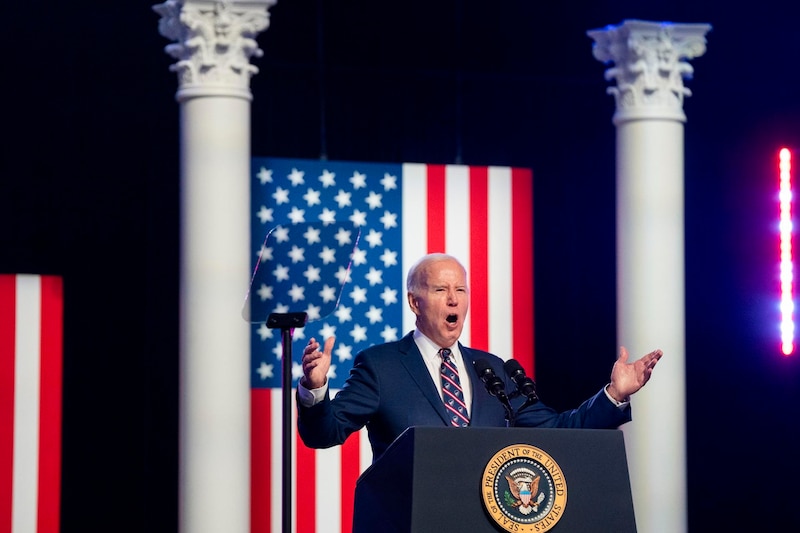 El presidente Biden pronuncia un discurso ante el Congreso