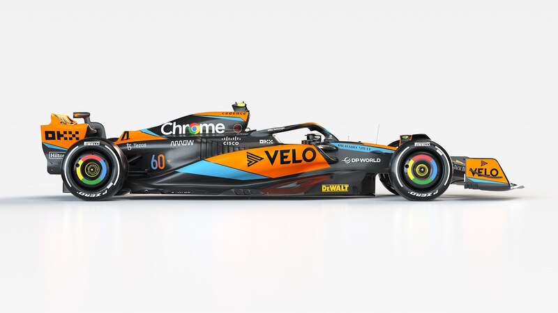 monoplaza de Fórmula 1 de McLaren para la temporada 2023