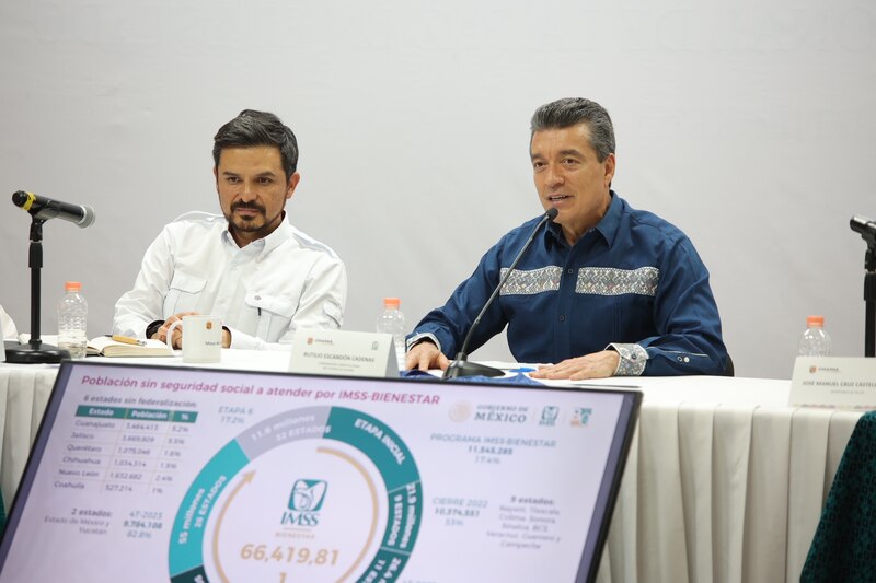 1. El gobierno mexicano atiende a la población sin seguridad social a través del programa IMSS-Bienestar.
2. El IMSS-Bienestar brindará atención a 11.6 millones de personas sin seguridad social en México.
3. El programa IMSS-Bienestar se implementará en 25 estados de México.
4. El IMSS-Bienestar es un programa del gobierno mexicano que busca brindar atención médica a la población sin seguridad social.
5. El IMSS-Bienestar es un programa que busca garantizar el derecho a la salud de todas las personas en México.
6. El programa IMSS-Bienestar es una iniciativa del gobierno mexicano para mejorar la calidad de vida de la población sin seguridad social.
7. El programa IMSS-Bienestar es un esfuerzo del gobierno mexicano para reducir la desigualdad en el acceso a la salud.
8. El programa IMSS-Bienestar es una política pública del gobierno mexicano para garantizar el acceso a la salud de todas las personas.
9. El programa IMSS-Bienestar es un programa social del gobierno mexicano para brindar atención médica a la población sin seguridad social.
10. El programa IMSS-Bienestar es un programa del gobierno mexicano para garantizar el derecho a la salud de todas las personas en México.