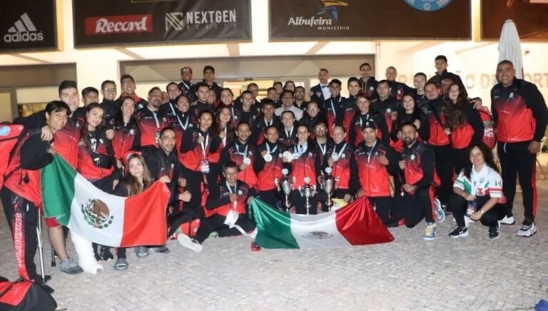 La selección mexicana de taekwondo obtiene excelentes resultados en el Campeonato Mundial de Portugal