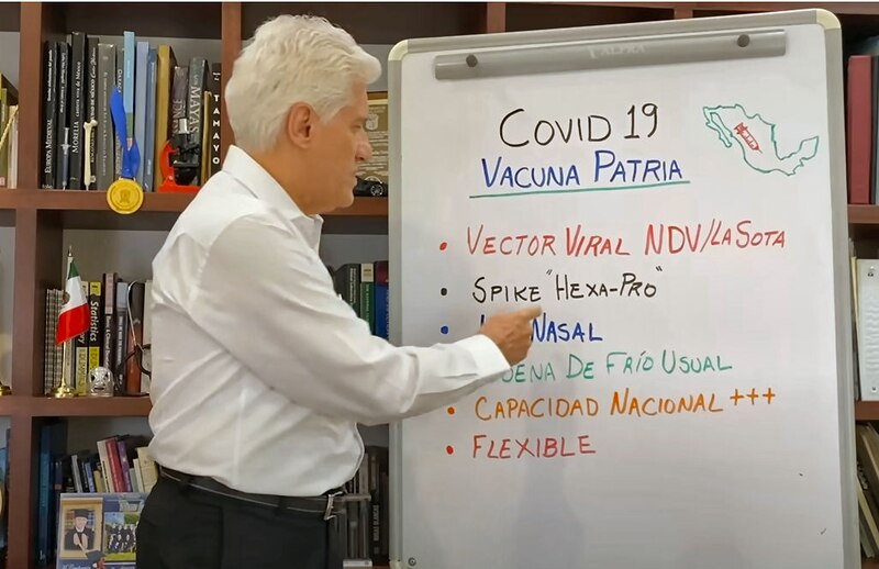 Presentación de la vacuna Patria COVID-19