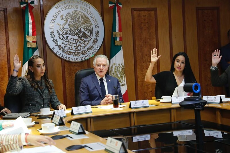 Reunión de trabajo en la Cámara de Diputados