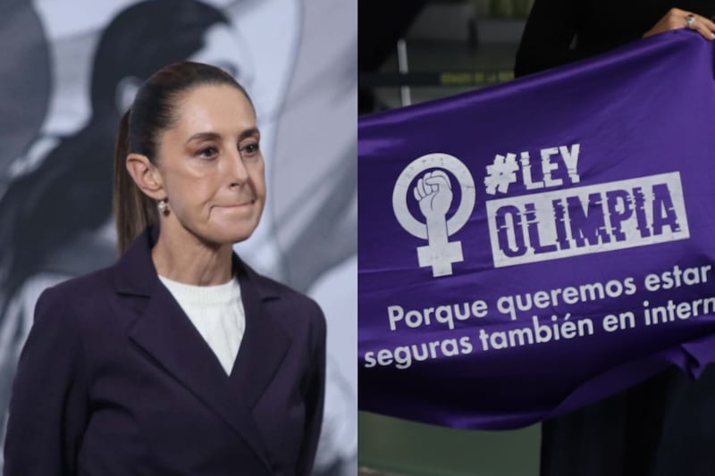 La presidenta acusó a los medios que difundieron las imágenes de cometer revictimización luego de sufrir acoso en el Zócalo de la CDMX.