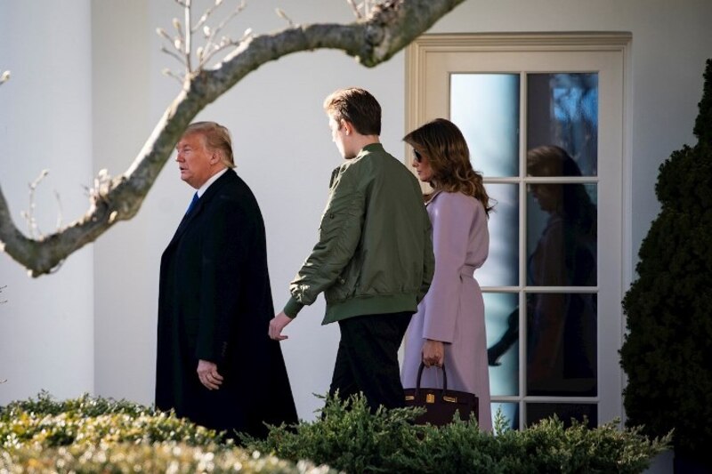 La familia Trump abandona la Casa Blanca