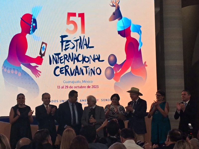 Presentación del 51 Festival Internacional Cervantino en Guanajuato, México