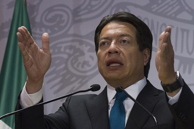 El presidente mexicano Enrique Peña Nieto da un discurso.