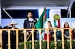 El alcalde más joven de Naucalpan, dio el Grito de Independencia 