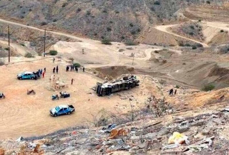 Accidente de autobús en la mina de cobre de Chuquicamata