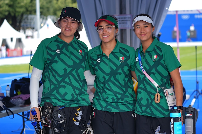 El equipo mexicano de tiro con arco