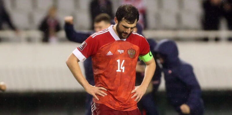 Jugador de fútbol frustrado