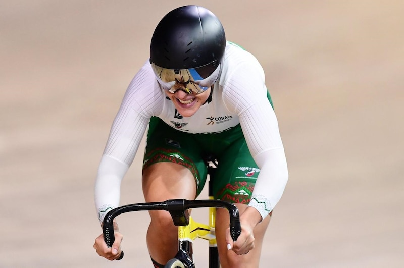Yareli Salazar, ciclista mexicana, gana medalla de oro en los Juegos Panamericanos de Lima 2019.