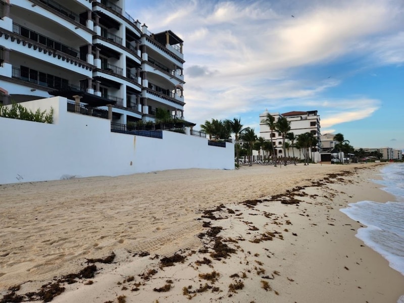 Playa con hotel en Cancún