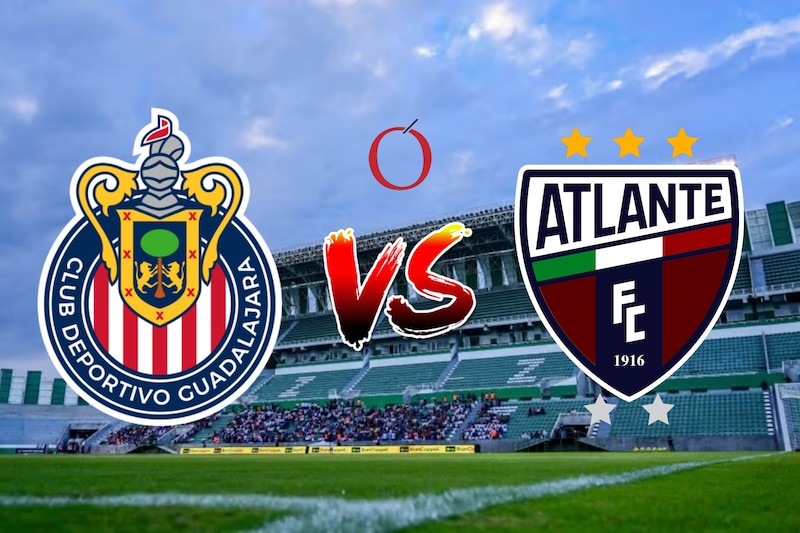 Chivas vs Atlante | Copa Morelos 2025. Horario, canal, transmisión, cómo y dónde ver en vivo el partido.