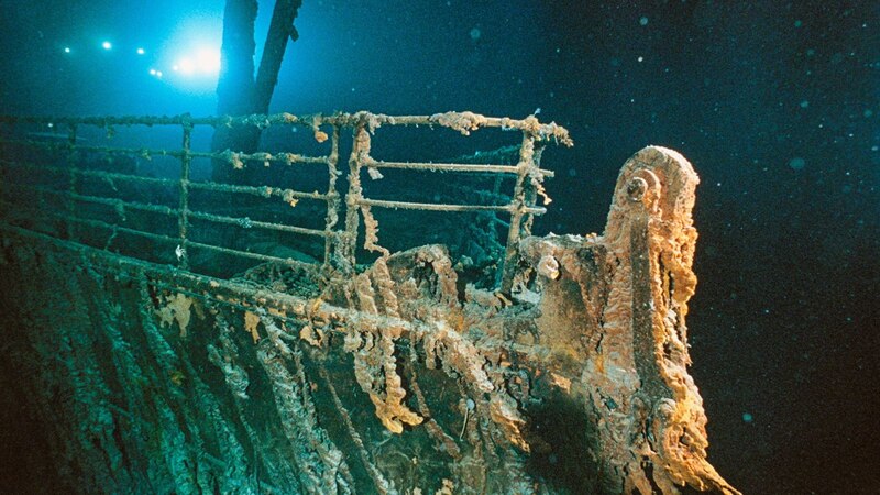 Los restos del Titanic