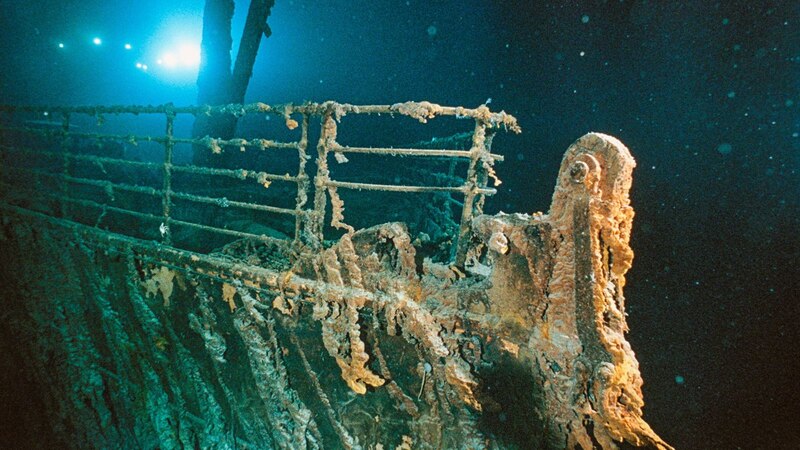 Los restos del Titanic