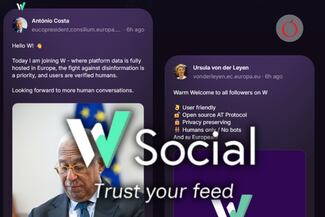 Nace el ‘anti-X’ europeo: características de W Social, la red social que quiere destronar a Elon Musk