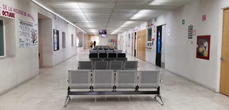 Pasillo de un hospital