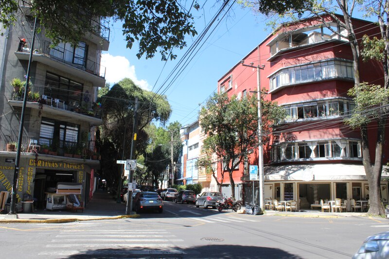 Calle Córdoba en la Ciudad de México