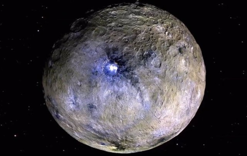 Ceres, el planeta enano más grande del cinturón de asteroides