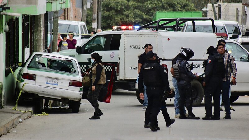 Accidente de tráfico en la Ciudad de México