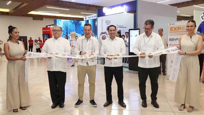 Inauguración de la nueva sucursal de BBVA en Yucatán