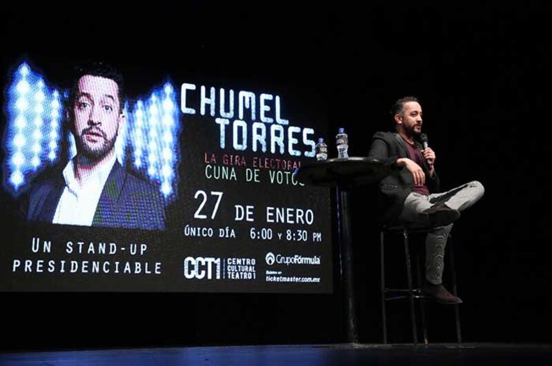 Chumel Torres en el Teatro Metropólitan