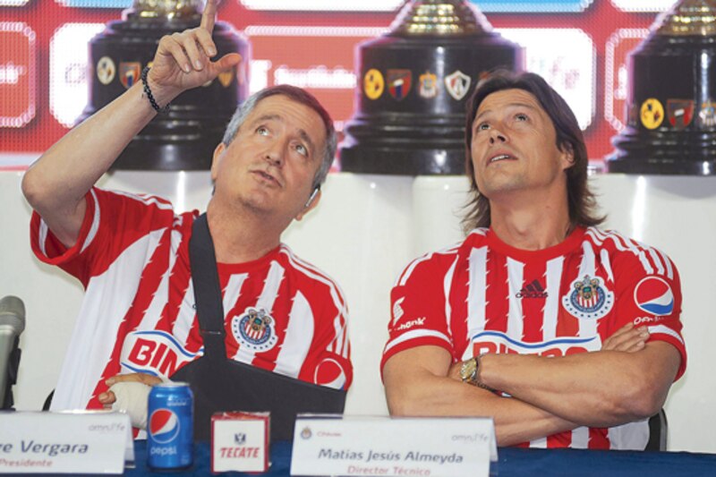 Presentación de Matías Almeyda como nuevo director técnico de las Chivas