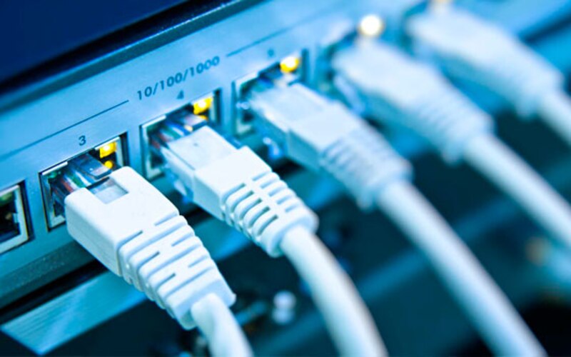 Conexión de cables de red