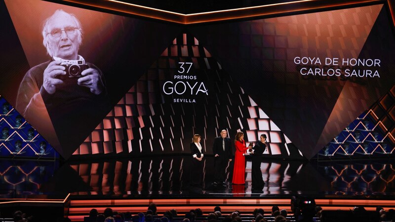 Carlos Saura recibe el Goya de Honor 2023