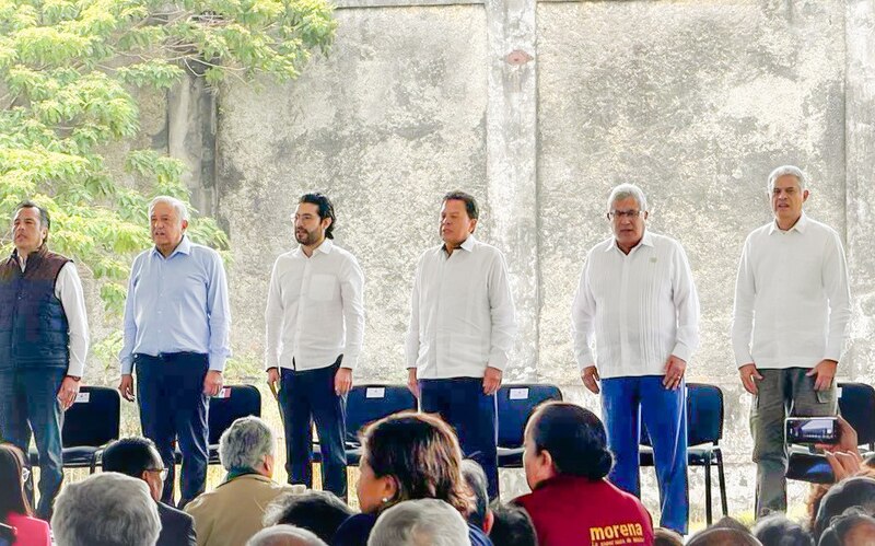 AMLO encabeza ceremonia por el 106 aniversario de la Revolución Mexicana