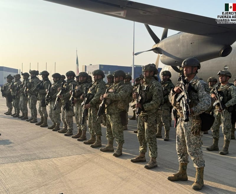 Un contingente de 180 elementos de Fuerzas Especiales del Ejército Mexicano llegó a Culiacán para reforzar la seguridad Sedeña