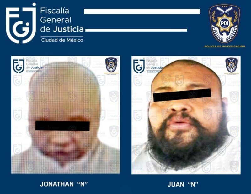 Title: Jonathan y Juan, presuntos integrantes del grupo delictivo “Los Claudios”