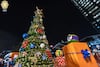 La magia de la Navidad llegó a la Glorieta de Insurgentes con encendido de árbol