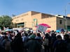 “Después de trabajar venimos a marchar”: personal del IMSS inicia manifestación  