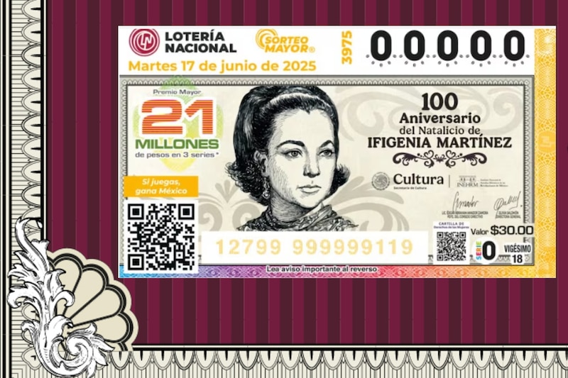 Sorteo Mayor 3975 de la Lotería Nacional