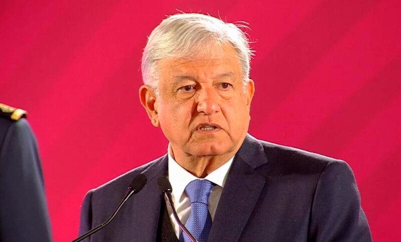 El presidente Andrés Manuel López Obrador durante una conferencia de prensa.