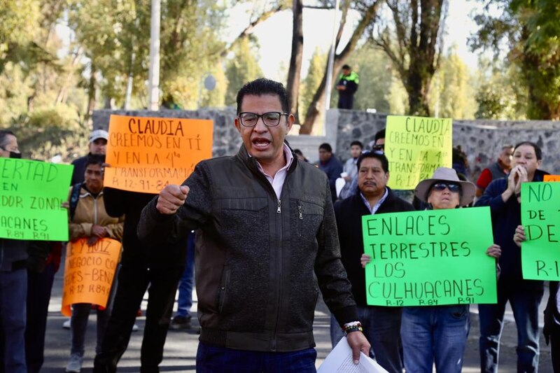 Protesta contra el gobierno de Claudia Sheinbaum