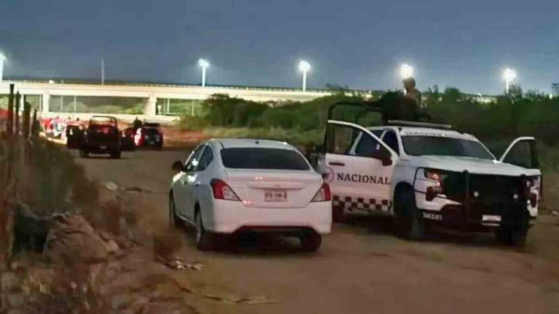 Accidente de coche en la carretera