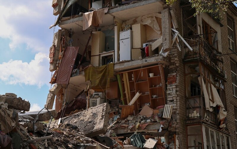 Edificio derrumbado