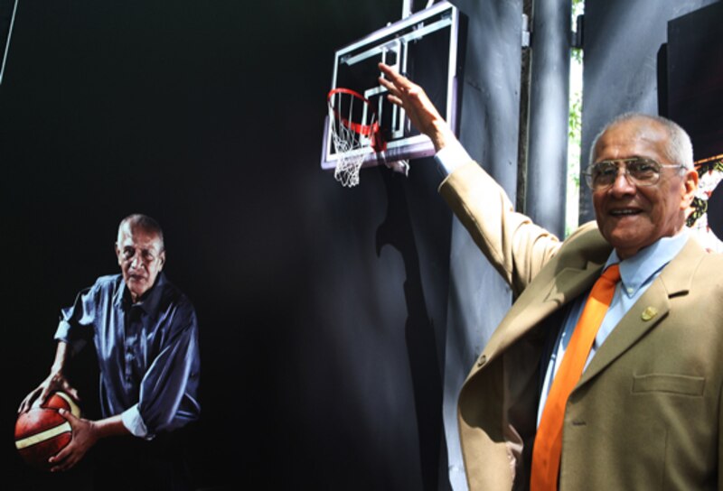 El basquebolista Manuel Raga Navarro